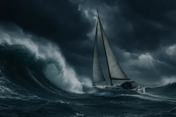 Como enfrentar tempestades durante expedições de veleiro