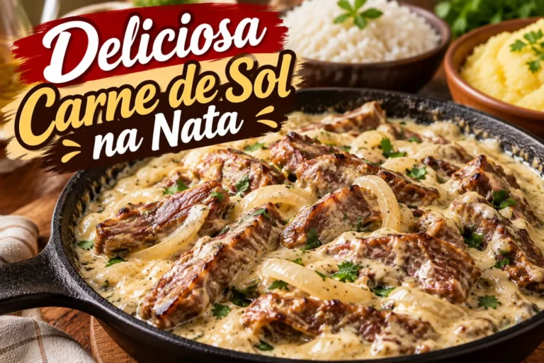 Carne de Sol na Nata