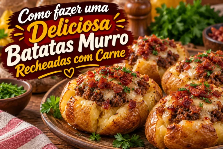 Batatas Murro Recheadas com Carne