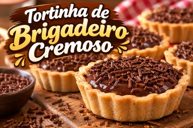 Tortinha de Brigadeiro Cremoso