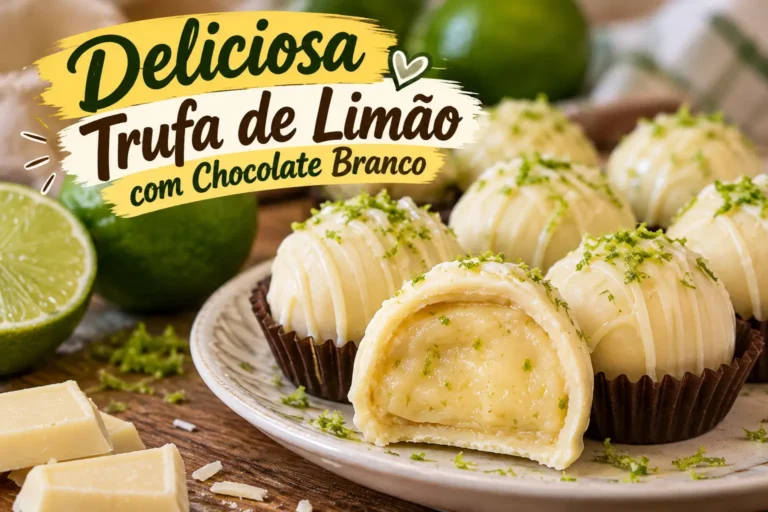 Trufa de Limão com Chocolate Branco
